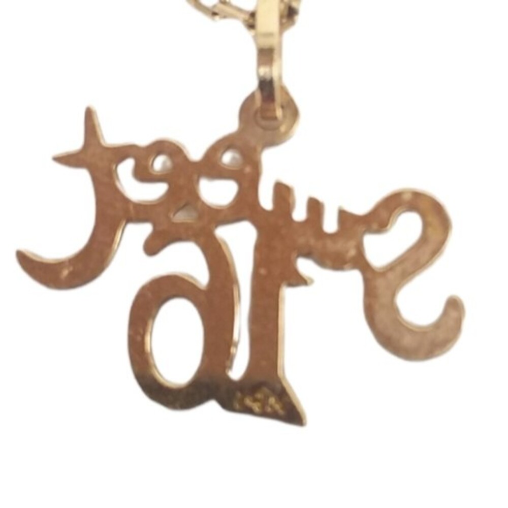 Sweet 16 14K Gold Dainty Necklace - Picture 2 of 4